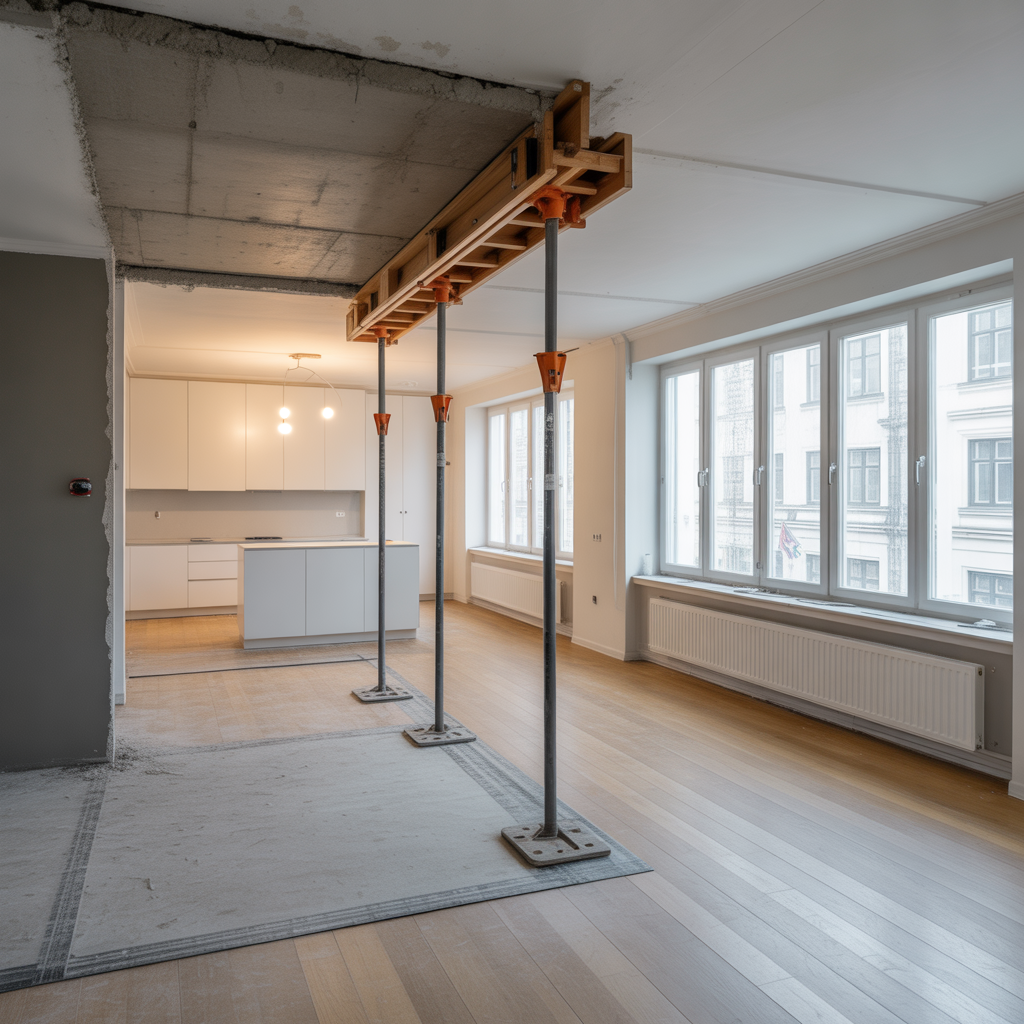 kostnad for att riva barande vagg konstruktor stampling anma