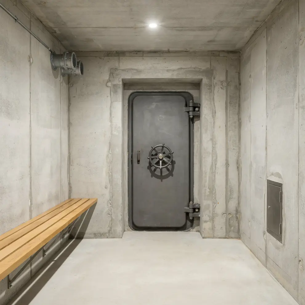 bygga bunker skyddsrum alvsjo